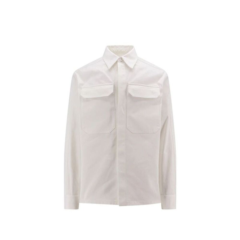 Jil Sander White Cotton Dress Men's Shirt